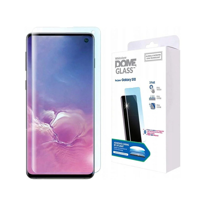 Whitestone Dome Glass Samsung Galaxy S10E Screen Protector - واقي شاشة